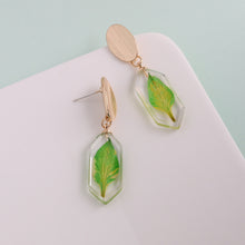 Load image into Gallery viewer, 韩国东大门新款几何耳环S925银针气质耳钉ins简约百搭网红耳饰女