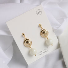 Load image into Gallery viewer, 韩国东大门气质潮流ins风青岛耳饰2020新款S925银针耳钉珍珠耳环