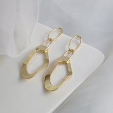 Load image into Gallery viewer, S925银针2020新款耳饰欧美气质潮流耳环冷淡风ins风网红青岛饰品
