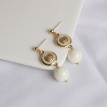 Load image into Gallery viewer, 韩国东大门气质潮流ins风青岛耳饰2020新款S925银针耳钉珍珠耳环