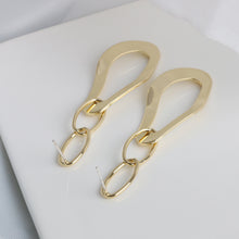 Load image into Gallery viewer, S925银针2020新款耳饰欧美气质潮流耳环冷淡风ins风网红青岛饰品